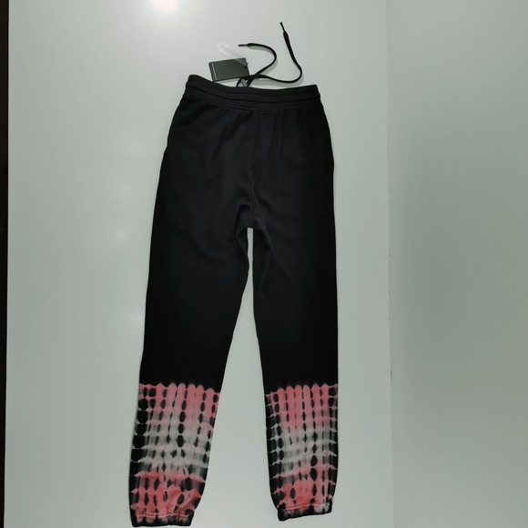 Rails Women's XS Kingston Black Petal Tie Dye Sweatpants Joggers Size XS - Picture 2 of 9